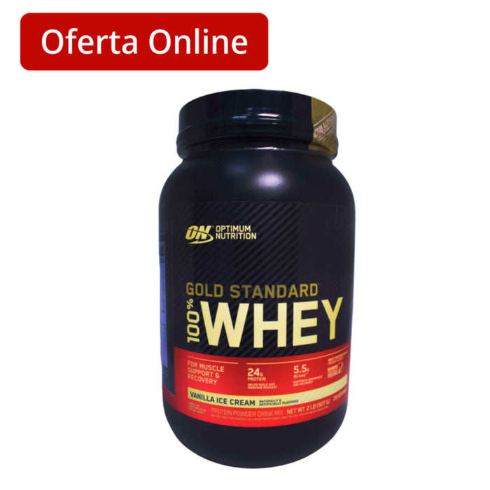 On 100% Whey Protein French Vanilla Proteina X 907G