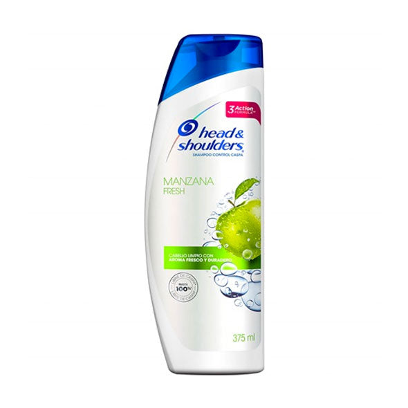 Head And Shoulders Shampoo Manzana Fresh X 375Ml