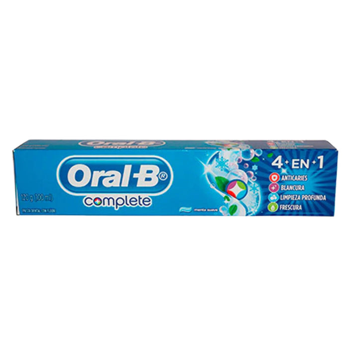 Pack Pasta Dentale Oral B 4En1 Menta Suave X 3 Unidades