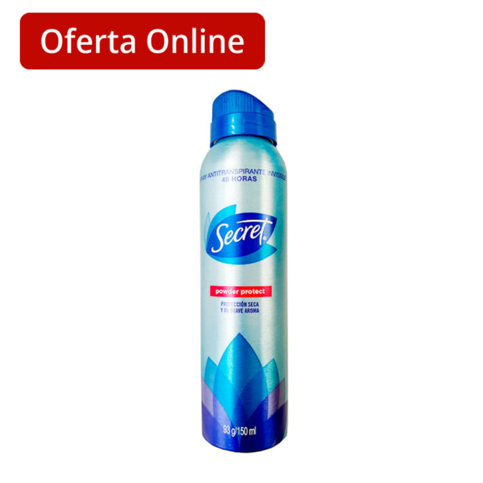 Secret Antitranspirante Spray Power Protect X 150Ml