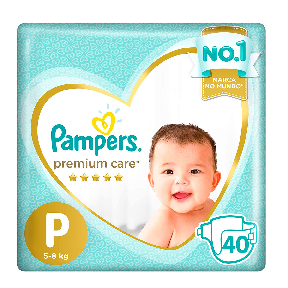 Pampers Premium Care recién nacido x 36 (hasta 4kg)