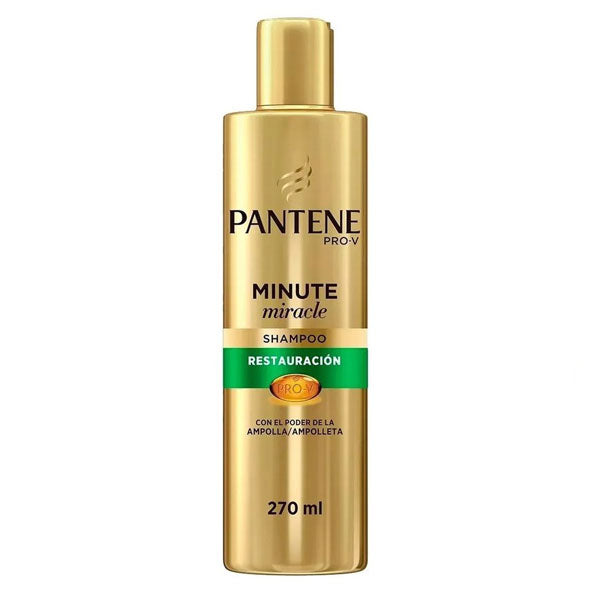Pantene Shampoo Minute Miracle Restauracion X 270Ml