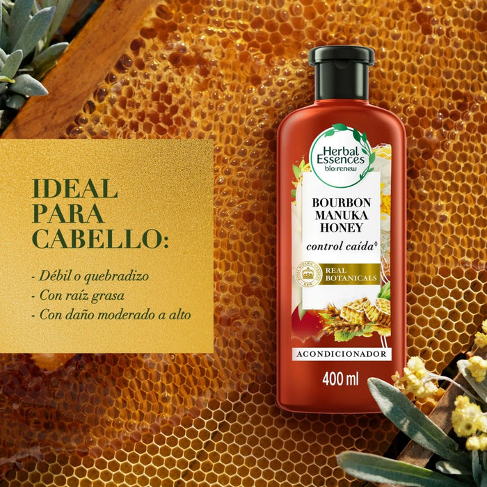 Shampoo Herbal Bourbon Manuka Honey X 400Ml