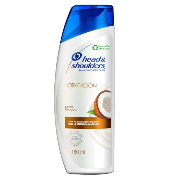 Head And Shoulders Shampoo Hidratacion Aceite De Coco X 180Ml