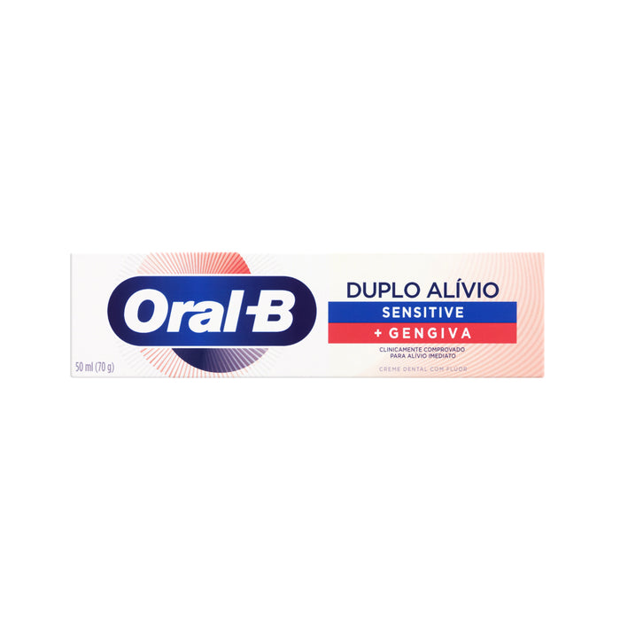 Oral B Pasta Dental Duplo Alivio Sensitive X 50Ml