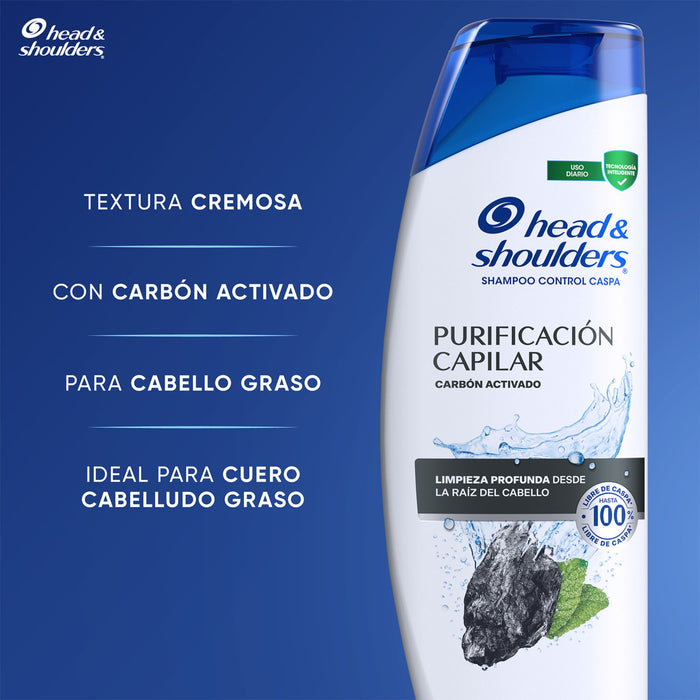 Shampoo Head And Shoulders Purificación Capilar X 650Ml