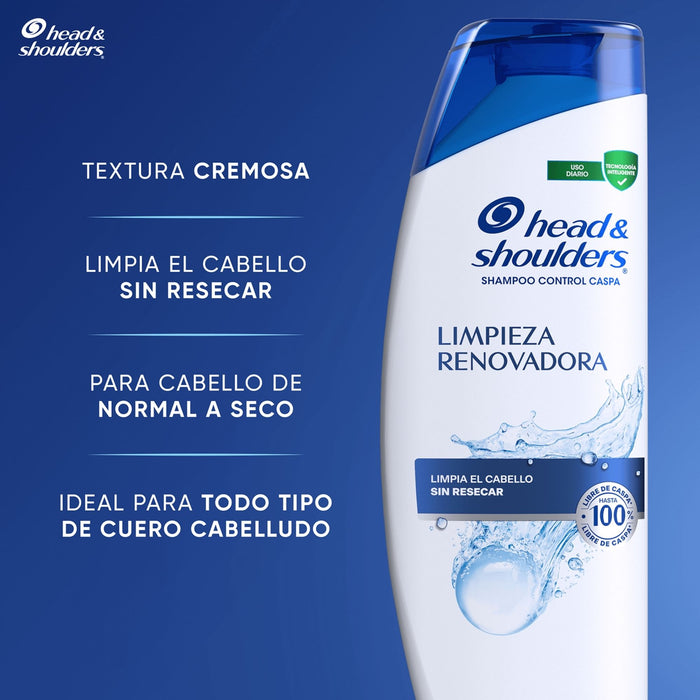 Shampoo Head And Shoulders Limpieza Renovadora X 650Ml