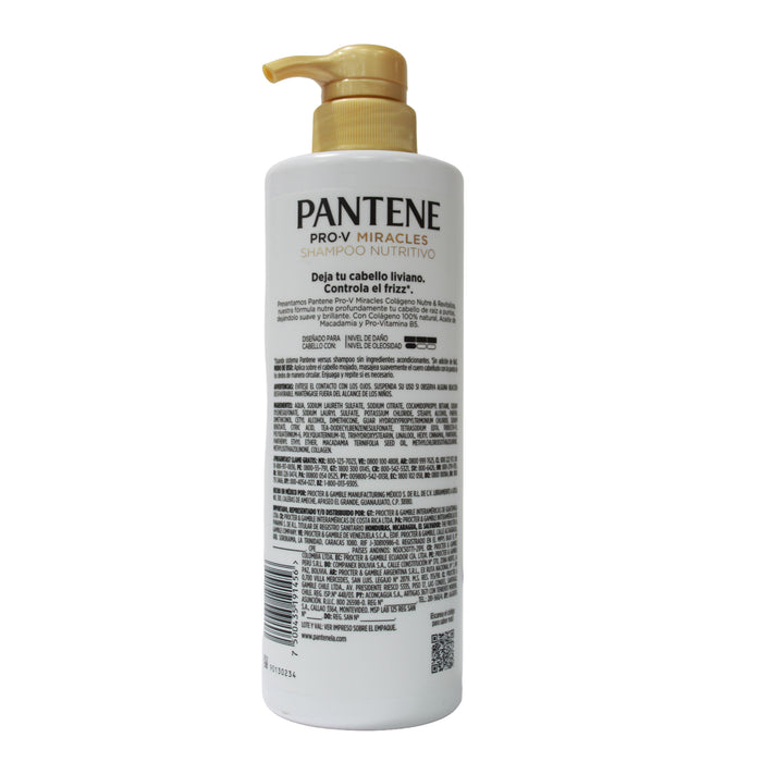 Pantene Pro-V Miracles Shampoo Colageno X 510Ml