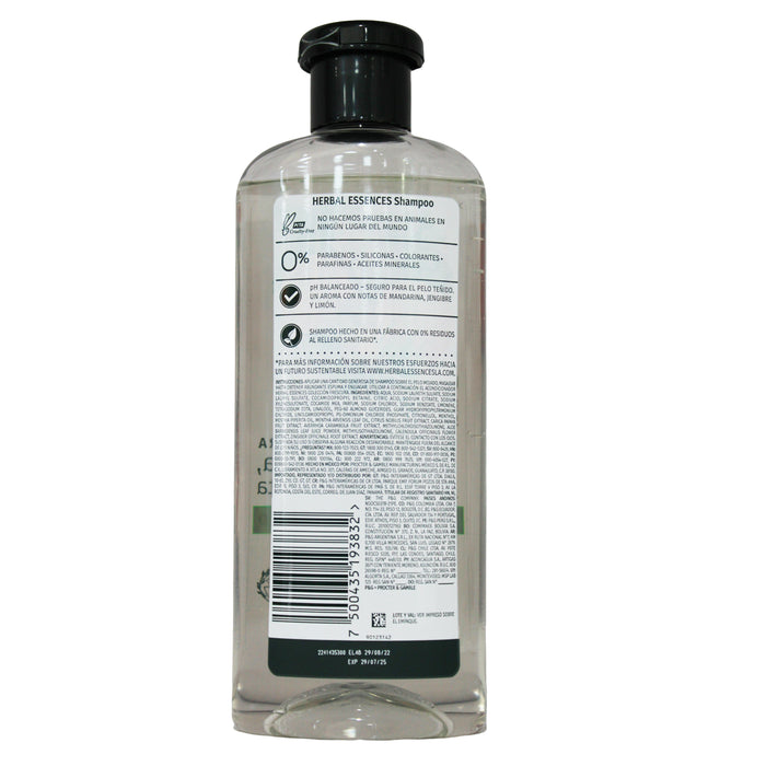 Herbal Essence Shampoo Mandarina Jengibre Y Menta X 400Ml