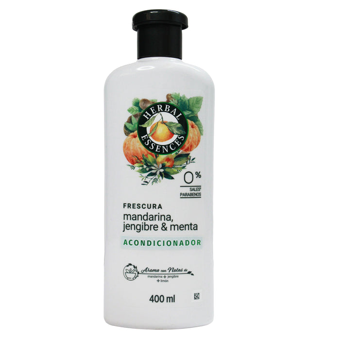 Herbal Essence Acondicionador Mandarina Jengibre Y Menta X 400Ml