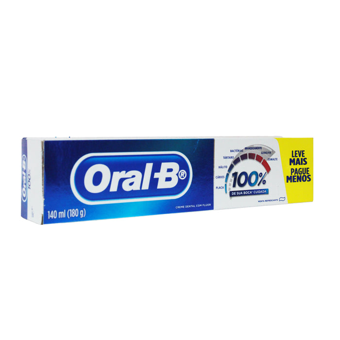 Oral B Pasta Dental Cuidado De Boca 100% X 140Ml