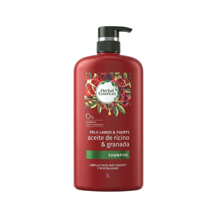 Shampoo Herbal Essences Pelo Largo Y Fuerte X 1 L