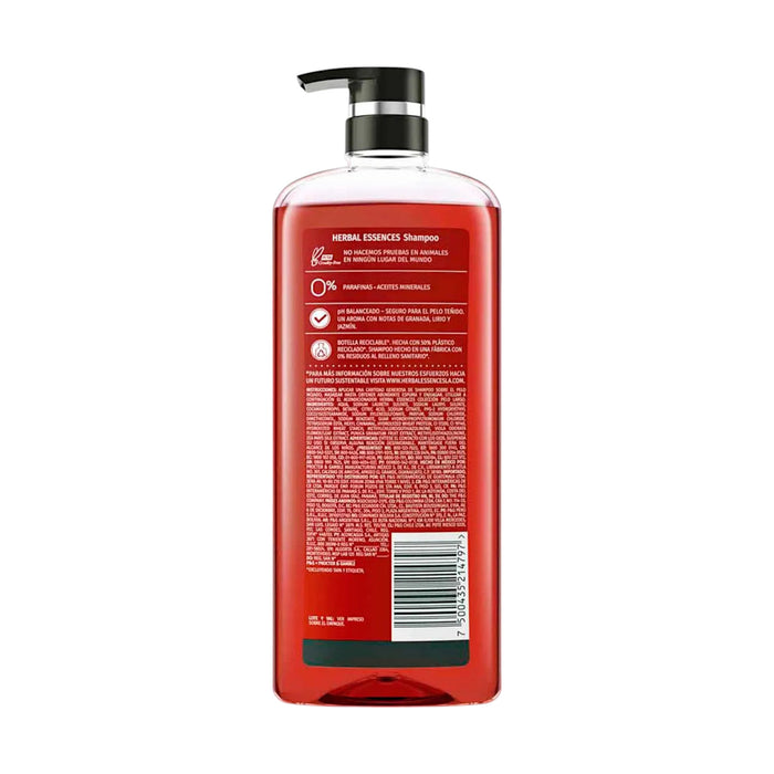 Shampoo Herbal Pelo Largo Granada X 600Ml