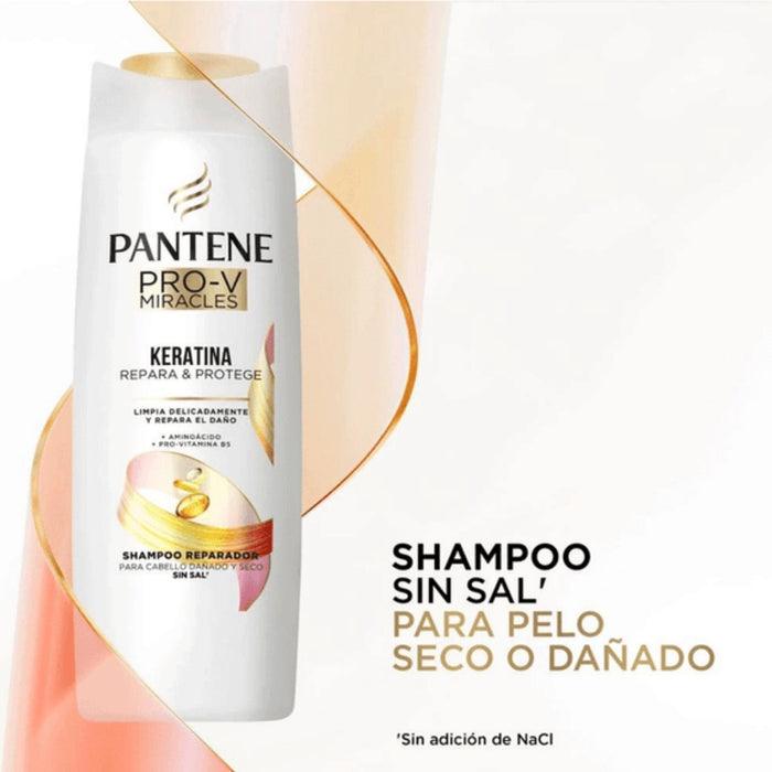 Shampoo Pantene Pro-V Keratina X 300Ml