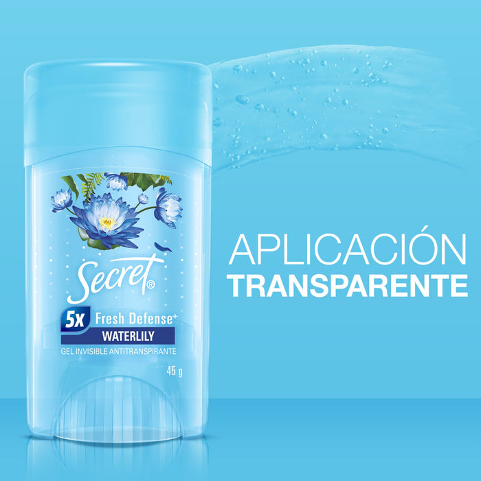 Antitranspirante Secret Gel Waterlily X 45G