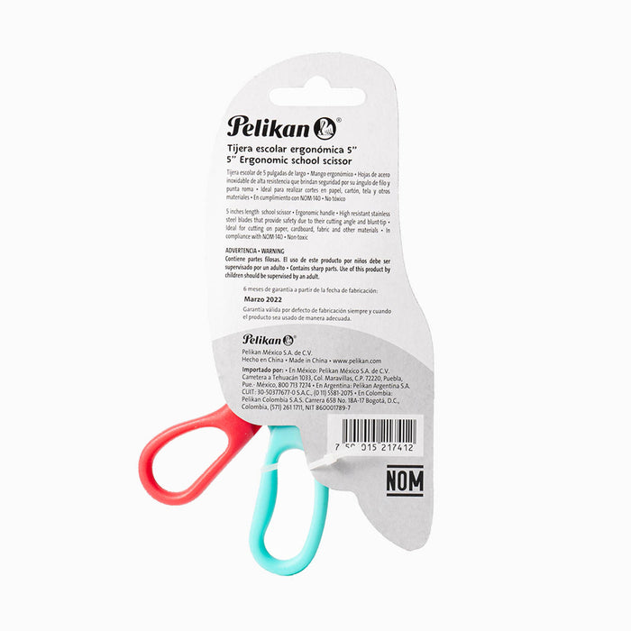Tijera Escolar Pelikan Ergonómica 5