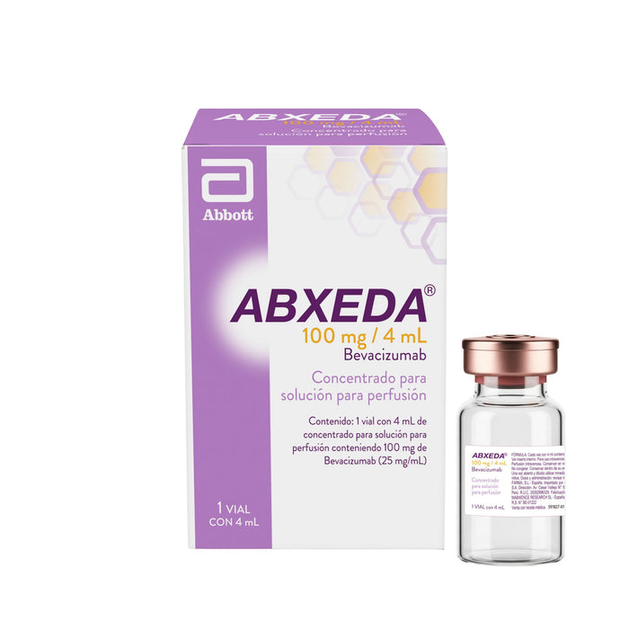 Abxeda Bevacizumab 100Mg/4Ml Frio X Ampolla