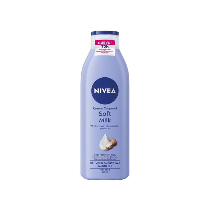 Crema Corporal Nivea Soft Milk Piel Seca X 220Ml