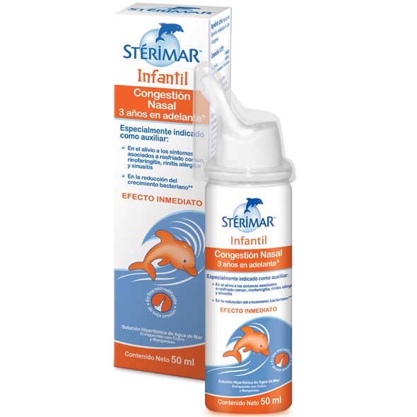 Sterimar Infantil Spray X 50Ml Descongestion Nasal