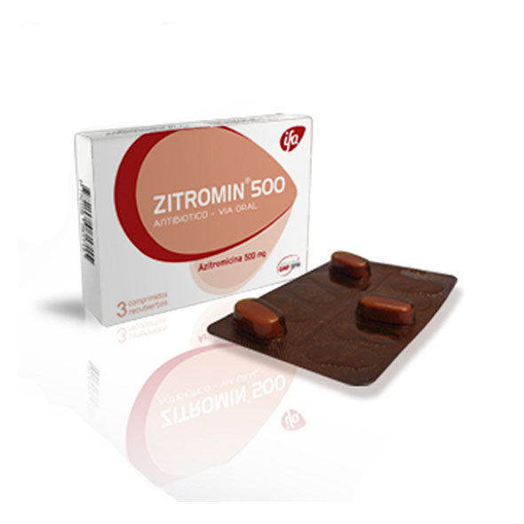 Zitromin 500Mg Azitromicina X Tableta