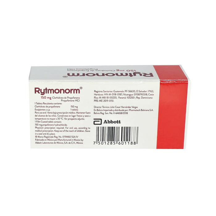 Rytmonorm Propafenona 150Mg X Tableta