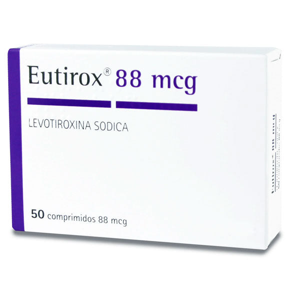 Eutirox 88Mcg Levotiroxina X Tableta