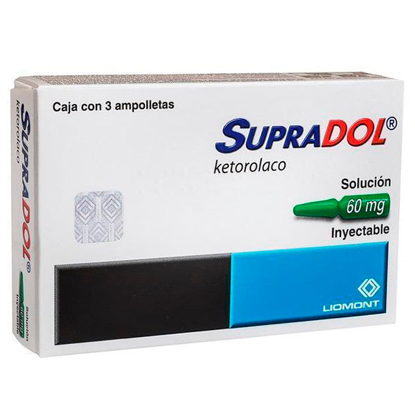 Supradol Ketorolaco 60Mg Y 2Ml X Ampolla— Farmacorp