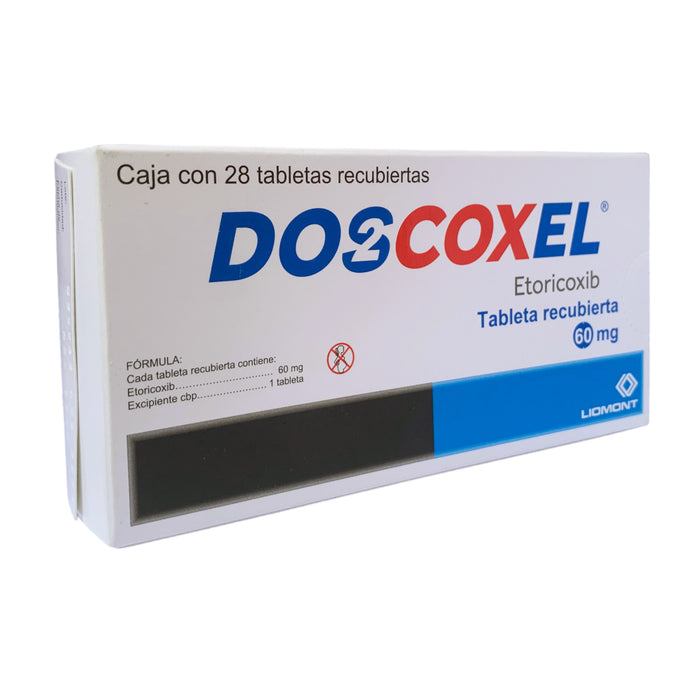 Doscoxel 60Mg Etoricoxib X 28 Tabletas