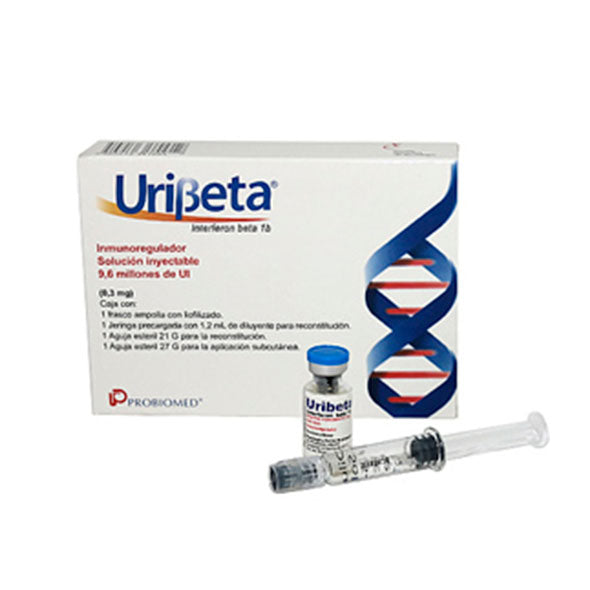 Uribeta Interferon Beta 9.6 Millon Ui X Ampolla