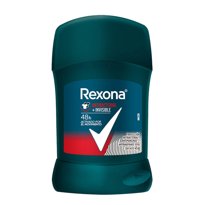 Rexona Stick Men Antibacterial Invisible X 50G