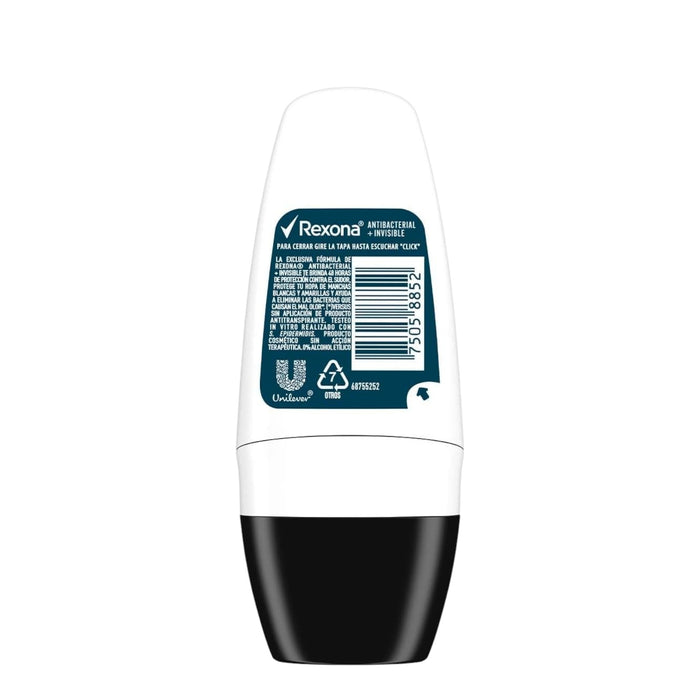 Rexona Roll On Men Antibacterial Invisible X 50Ml