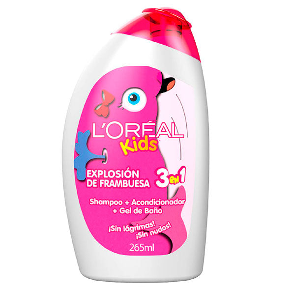 Loreal Kids Shampoo X 265Ml Explosion D/Frambuesa