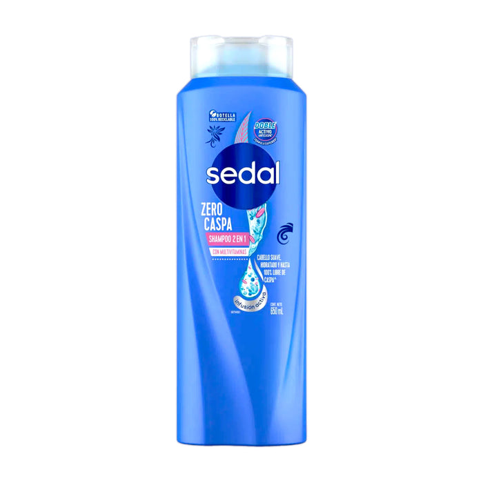 Sedal Shampoo X 650Ml Zero Caspa 2 En 1