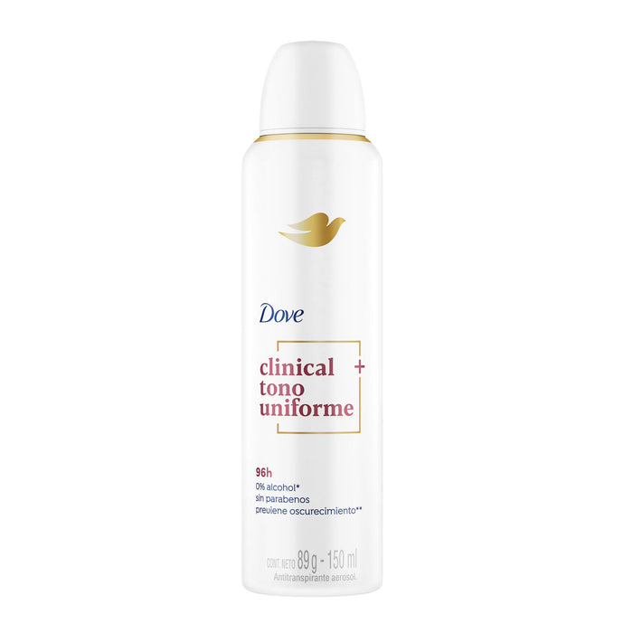 Desodorante Aerosol Dove Clinical Tono Uniforme X 150Ml