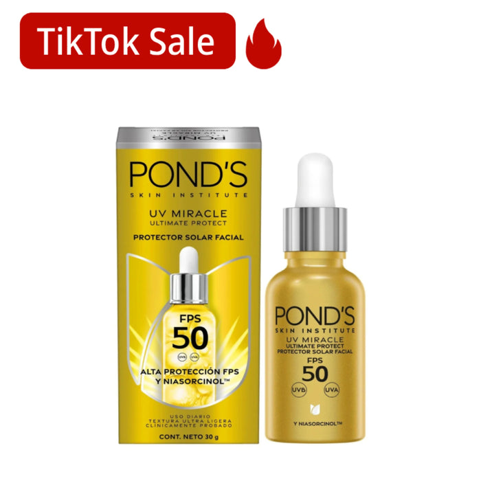 Protector Solar Facial Ponds Uv Miracle Fps50 X 30G
