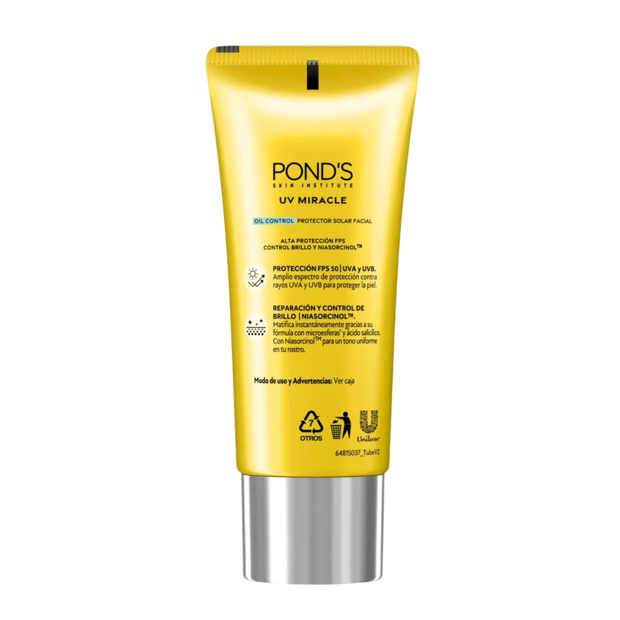 Protector Solar Facial Ponds Uv Miracle Fps50 X 40G— Farmacorp