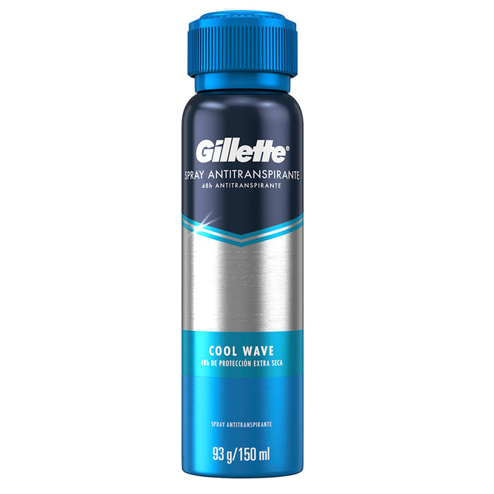 Gillette Spray Antitranspirante Cool Wave X 93G