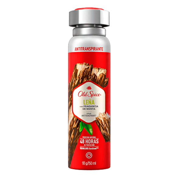 Antitranspirante Old Spice Leña Spray X 150 Ml