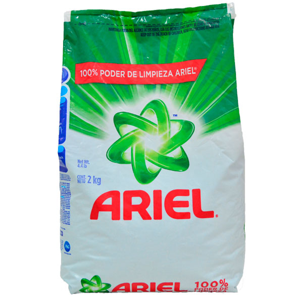 Detergente Ariel Doble Poder X 2Kg