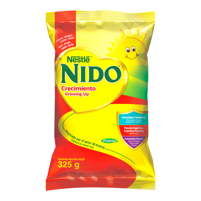 Nido Crecimiento Bolsa X 325Gr C/Prebio 1