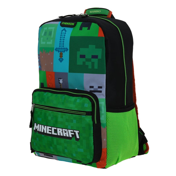Mochila Chenson Grande Minecraft Tiles Mc66392-3