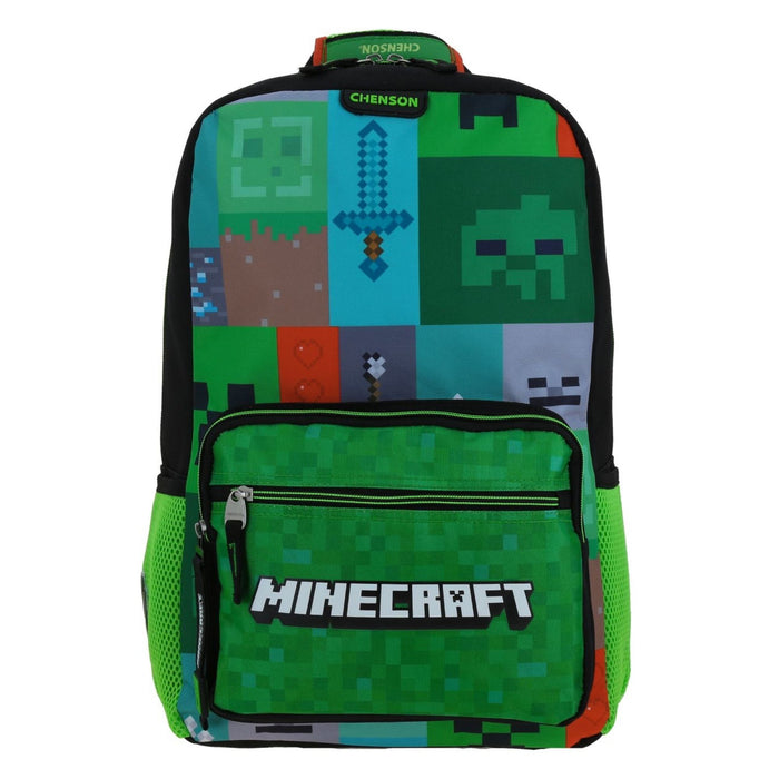 Mochila Chenson Grande Minecraft Tiles Mc66392-3