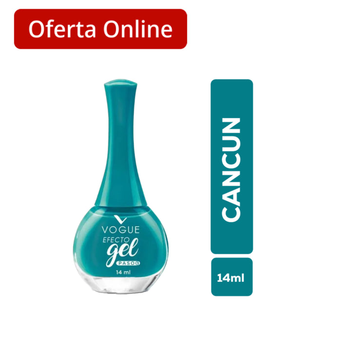 Esmalte Vogue Efecto Gel Cancún X 14Ml