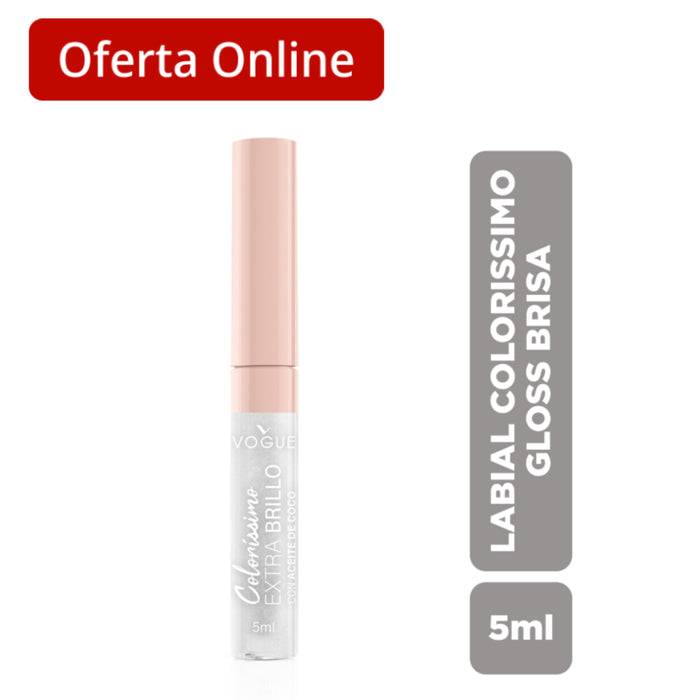 Labial Liquido Vogue Colorissimo Extra Brillo Brisa X 5Ml