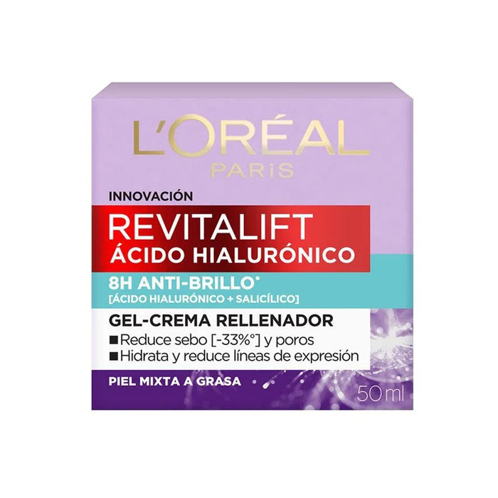 Loreal Revitalift Acido Hialuronico Gel Crema X 50Ml