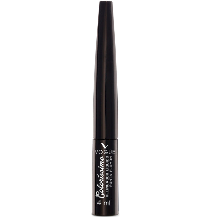 Delineador Vogue Liquido Negro Colorissimo X 4Ml