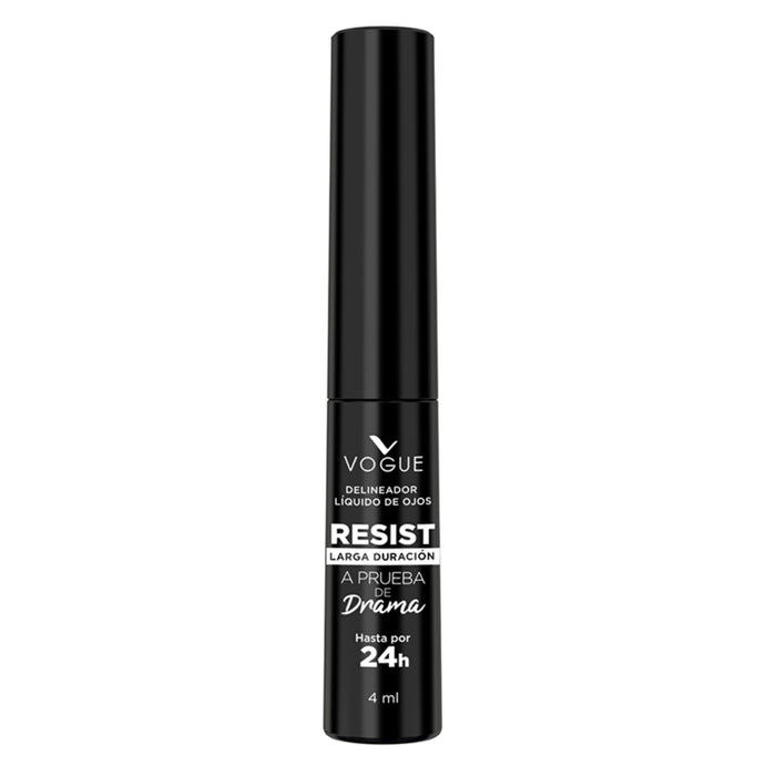 Delineador Liquido Vogue Ressist Negro X 4Ml