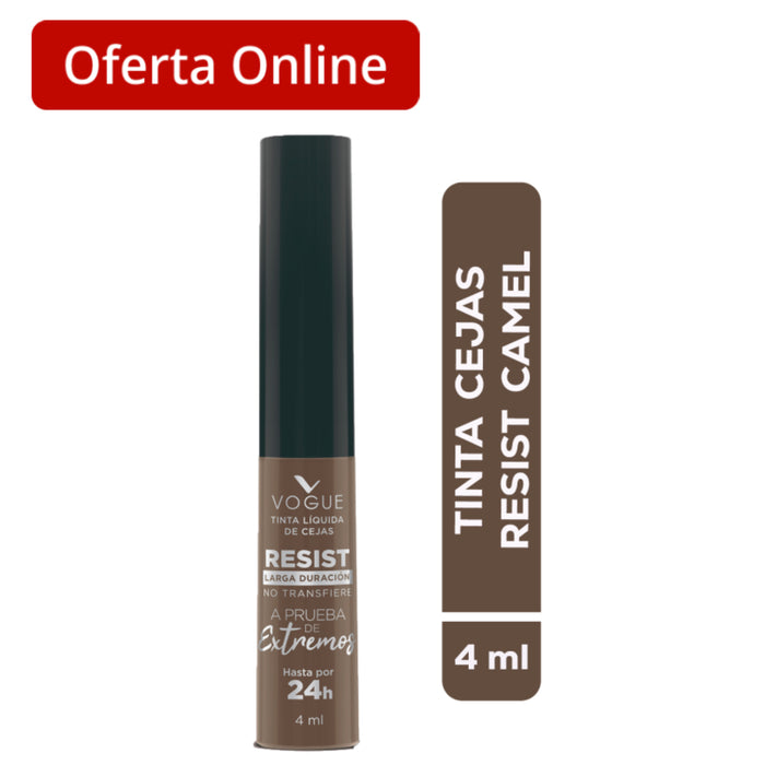 Tinta Para Cejas Vogue Liquida Resist Camel X 4Ml