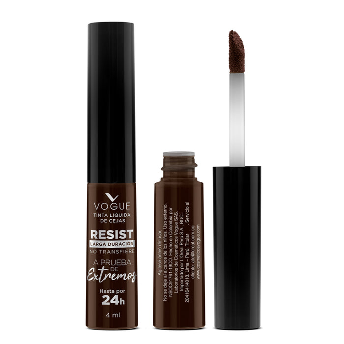 Tinta Para Cejas Vogue Liquida Resist Camel X 4Ml