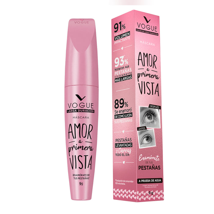 Mascara De Pestañas Vogue Amor A Primera Vista Waterproof X 9G